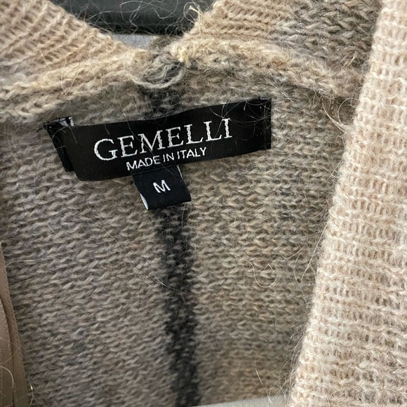 Wool plaid cardigan - Picture 2 of 3